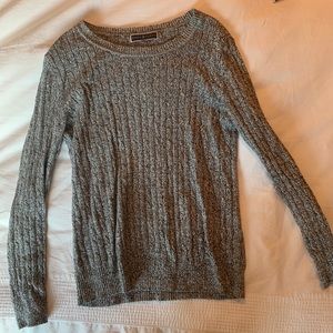 Karen Scott Gray Comfortable Dressy Sweater